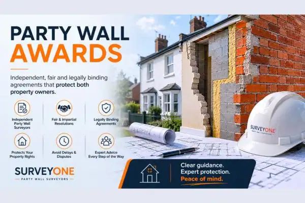 Contact our team today to see if you require party wall awards Reading